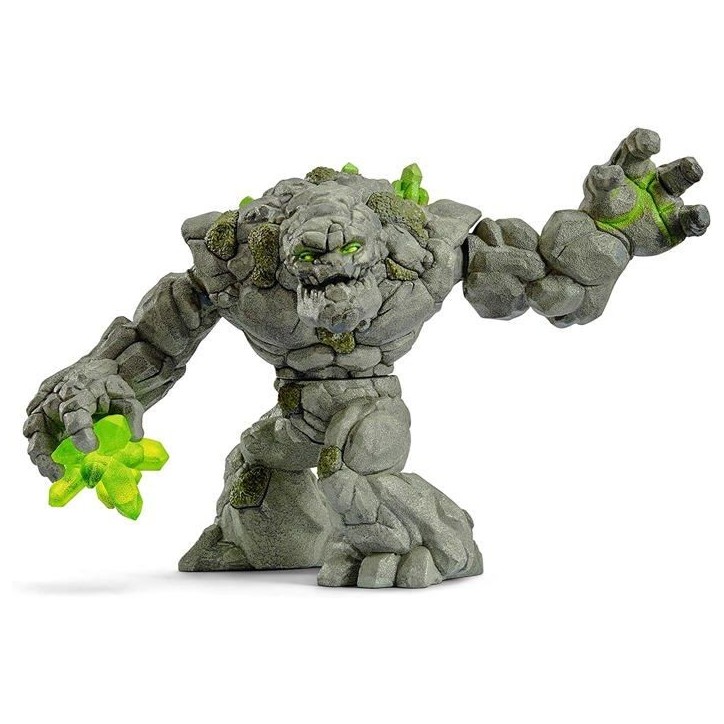 Monstre de pierre, jouet monstre durable et détaillé avec bras mobiles et torse rotatif, jouet fantastique pour enfants des 7