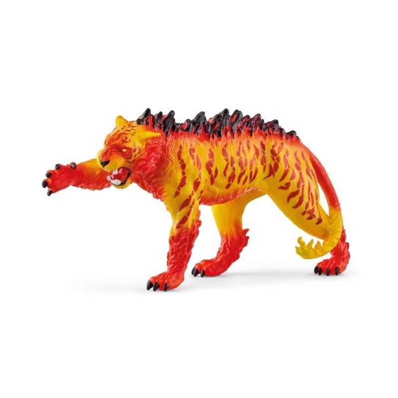 Figurine Tigre de Lave, Tigre Malicieux au Pelage Terrifiant, Jouet Du Figurine Tigre de Lave, Tigre Malicieux au Pelage Terrifiant, Jouet Du