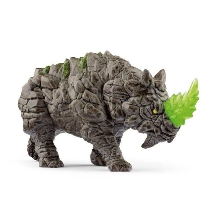 Rhinocéros de pierre - Figurine fantastique - Monstre Mythique et Puissant avec une Tete Mobile - Jeu Imaginatif pour Garçons Rhinocéros de pierre - Figurine fantastique - Monstre Mythique et Puissant avec une Tete Mobile - Jeu Imaginatif pour Garçons