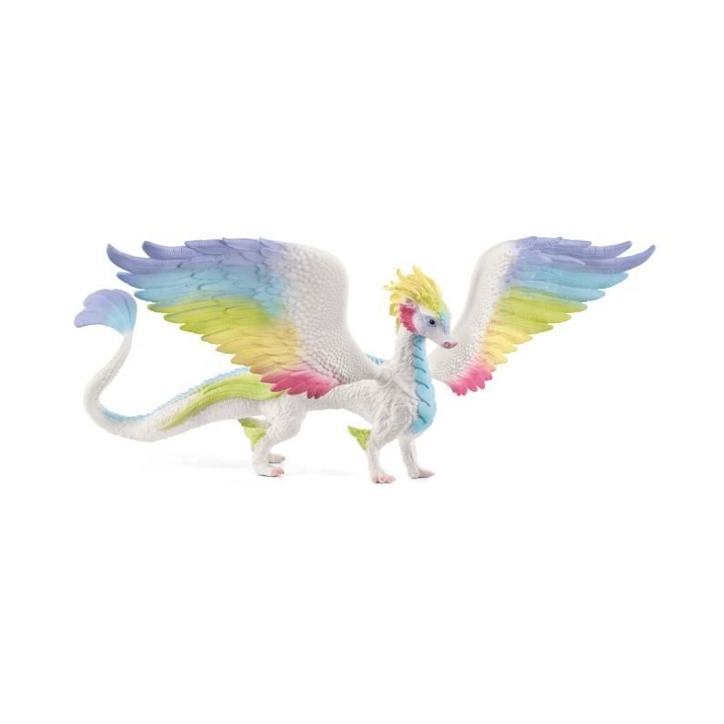 Figurine Dragon arc-en-ciel, des 5 ans, Schleich 70728 Bayala, 34 x 23 Figurine Dragon arc-en-ciel, des 5 ans, Schleich 70728 Bayala, 34 x 23