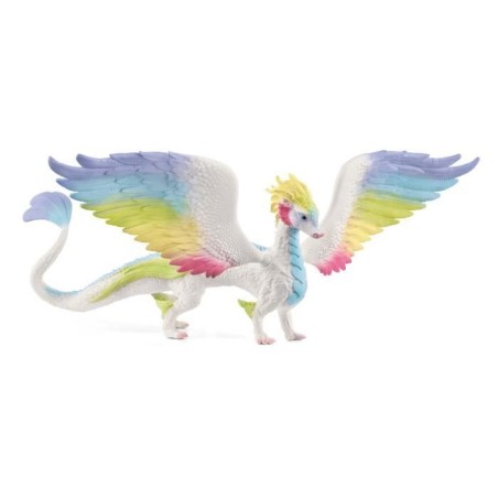 Figurine Dragon arc-en-ciel, des 5 ans, Schleich 70728 Bayala, 34 x 23