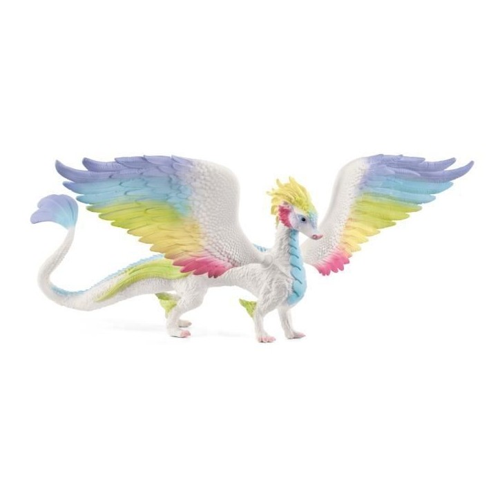 Figurine Dragon arc-en-ciel, des 5 ans, Schleich 70728 Bayala, 34 x 23 x 11 cm Figurine Dragon arc-en-ciel, des 5 ans, Schleich 70728 Bayala, 34 x 23 x 11 cm