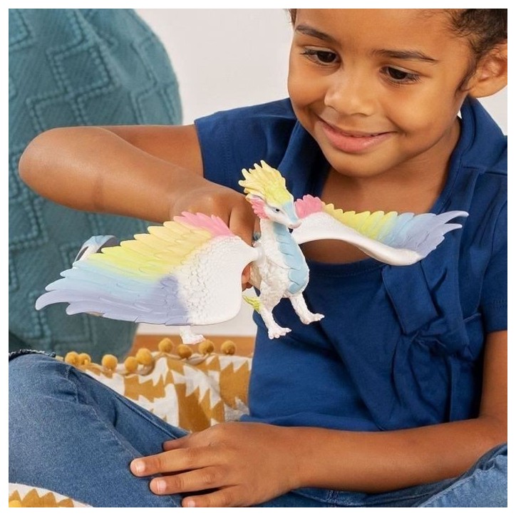 Figurine Dragon arc-en-ciel, des 5 ans, Schleich 70728 Bayala, 34 x 23 x 11 cm Figurine Dragon arc-en-ciel, des 5 ans, Schleich 70728 Bayala, 34 x 23 x 11 cm