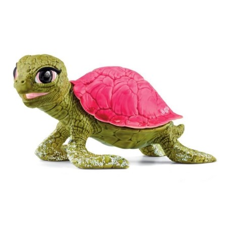 Figurine Tortue de Cristal - Figurine Schleich Tortue Mythique des Grands Fonds - Créature Marine pour Enfants a partir de 5 an