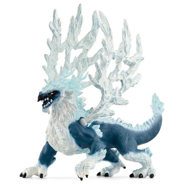 Dragon de glace, Figurine fantastique, pour enfants des 7 ans, figurine, 19 x 22 x 13 cm - schleich 70790 ELDRADOR Dragon de glace, Figurine fantastique, pour enfants des 7 ans, figurine, 19 x 22 x 13 cm - schleich 70790 ELDRADOR