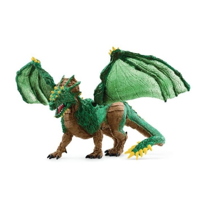 Dragon de la jungle, figurine fantastique, pour enfants des 7 ans, ELDRADOR CREATURES - 19 x 22 x 13 cm, schleich 70791 ELDRADOR Dragon de la jungle, figurine fantastique, pour enfants des 7 ans, ELDRADOR CREATURES - 19 x 22 x 13 cm, schleich 70791 ELDRADOR