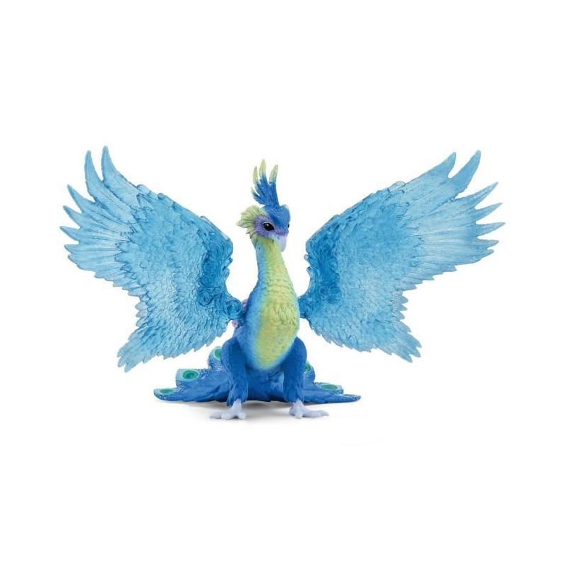 Figurine Paon magique bleu, Schleich 70794 Bayala, Pour enfant des 5 a