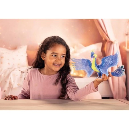 Figurine Paon magique bleu, Schleich 70794 Bayala, Pour enfant des 5 ans