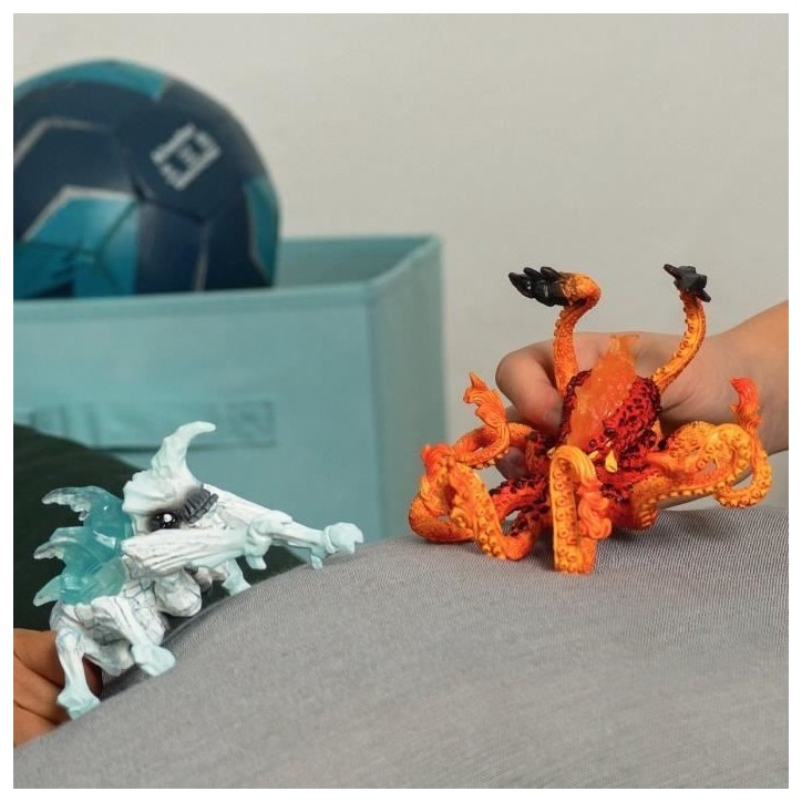 Figurines Duo Pieuvre de Lave vs Insecte de Glace, SCHLEICH 70826 Eldrador Creatures, Pour enfant des 6 ans Figurines Duo Pieuvre de Lave vs Insecte de Glace, SCHLEICH 70826 Eldrador Creatures, Pour enfant des 6 ans