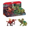 Figurine Saurien de feu vs Lézard de la jungle, Schleich 70834 Gamme
