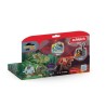 Figurine Saurien de feu vs Lézard de la jungle, Schleich 70834 Gamme