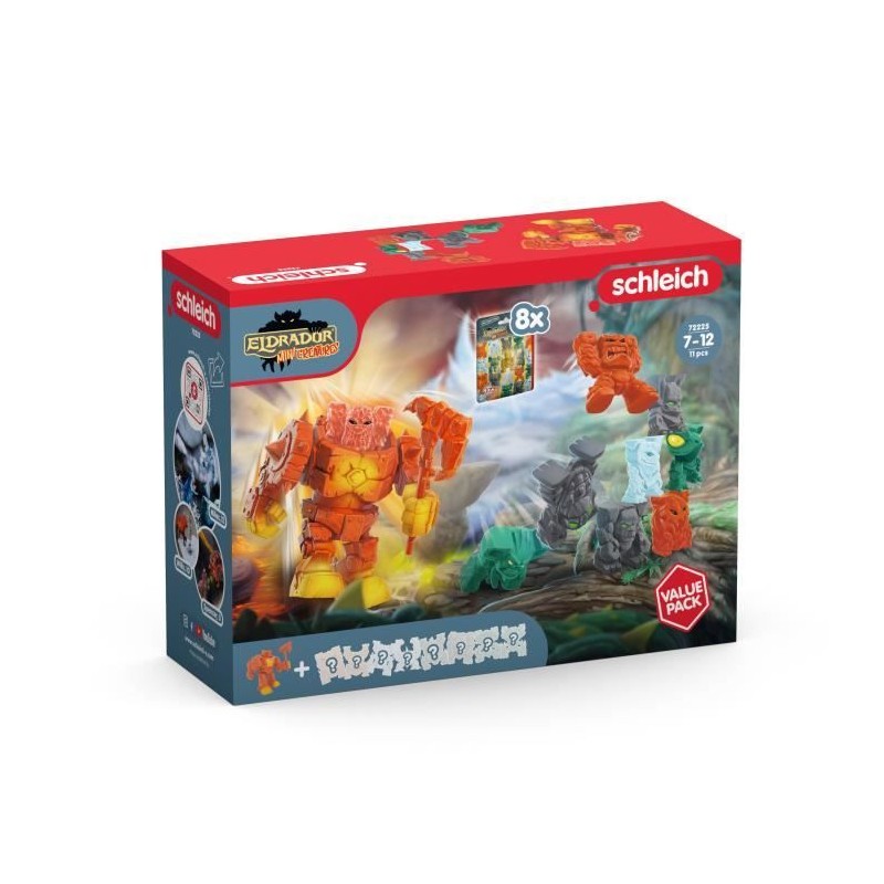 Figurine Lava Robot Value Pack, Schleich 72225 Gamme Eldrador Creature Figurine Lava Robot Value Pack, Schleich 72225 Gamme Eldrador Creature
