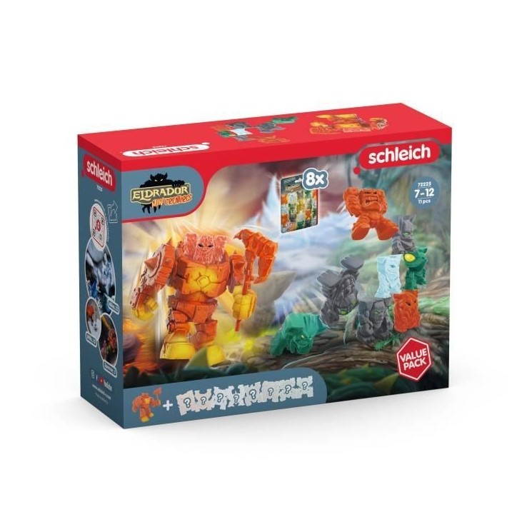 Figurine Lava Robot Value Pack, Schleich 72225 Gamme Eldrador Creatures Figurine Lava Robot Value Pack, Schleich 72225 Gamme Eldrador Creatures