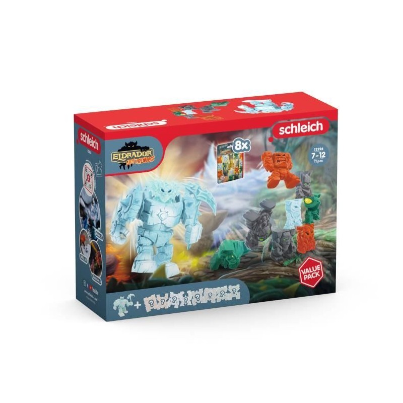Figurine Ice Robot Value Pack, Schleich 72226 Gamme Eldrador Creatures Figurine Ice Robot Value Pack, Schleich 72226 Gamme Eldrador Creatures
