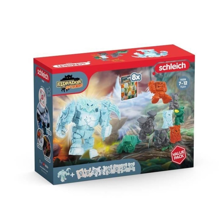 Figurine Ice Robot Value Pack, Schleich 72226 Gamme Eldrador Creatures Figurine Ice Robot Value Pack, Schleich 72226 Gamme Eldrador Creatures