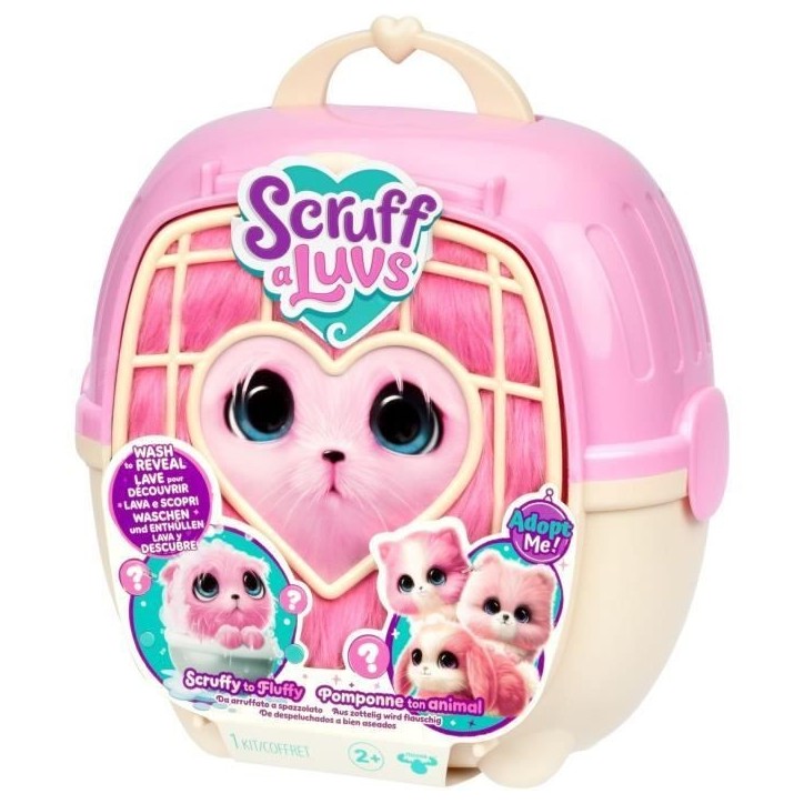 Animaux en peluche - SCRUFF A LUVS - Boule de poils - Rose Animaux en peluche - SCRUFF A LUVS - Boule de poils - Rose