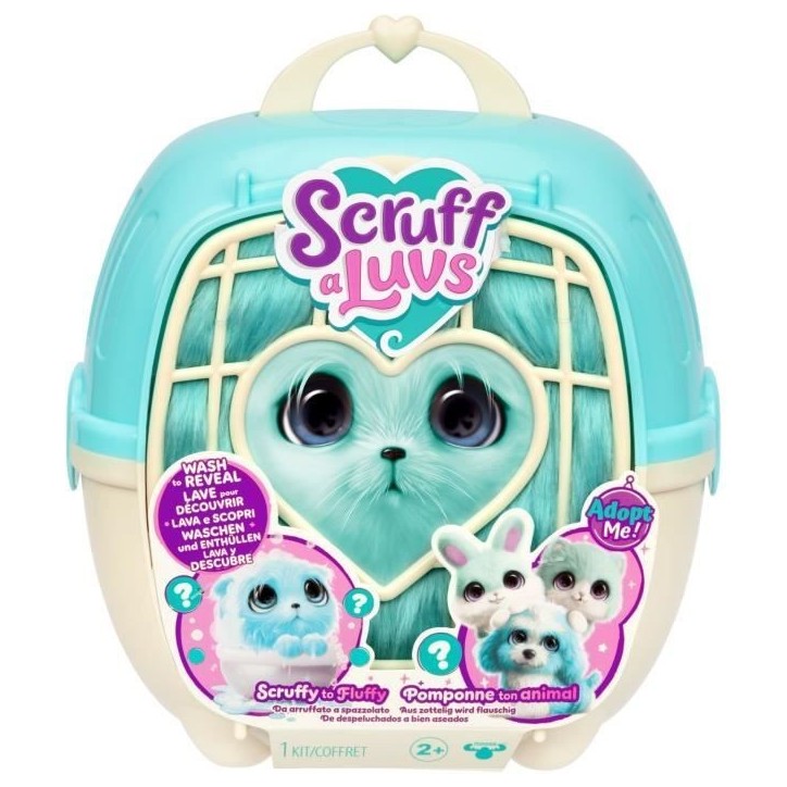 Animaux en peluche - SCRUFF A LUVS - Boule de poils - Bleu Animaux en peluche - SCRUFF A LUVS - Boule de poils - Bleu