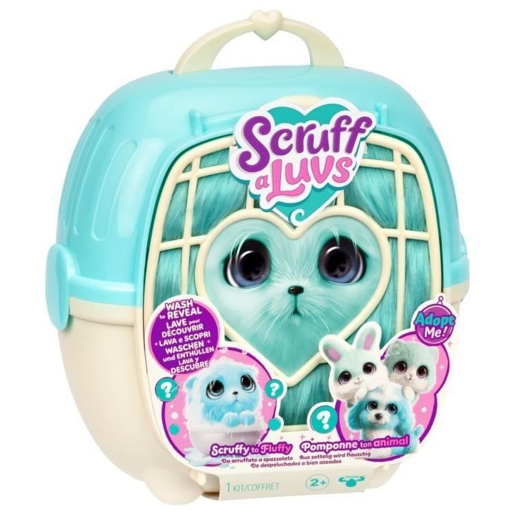 Animaux en peluche - SCRUFF A LUVS - Boule de poils - Bleu Animaux en peluche - SCRUFF A LUVS - Boule de poils - Bleu