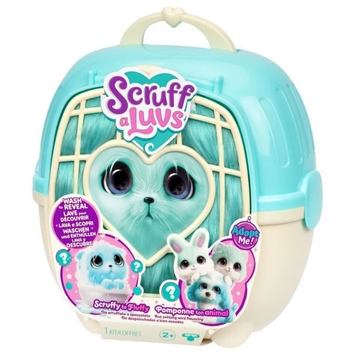 Animaux en peluche - SCRUFF A LUVS - Boule de poils - Bleu Animaux en peluche - SCRUFF A LUVS - Boule de poils - Bleu