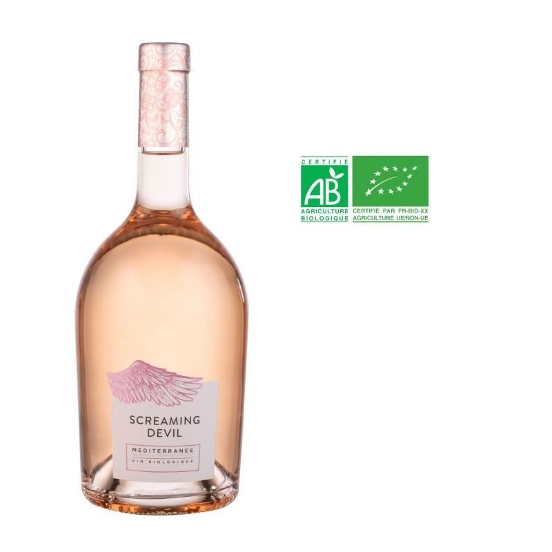 Screaming Devil 2024 Méditérannée - Vin rosé Screaming Devil 2024 Méditérannée - Vin rosé