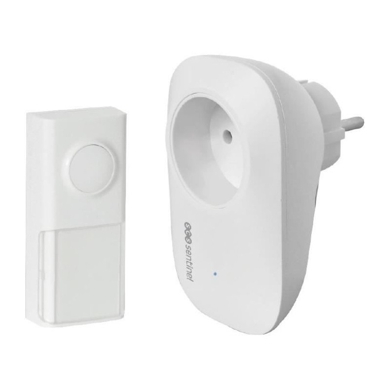 Carillon enfichable sans fil sans pile - EcoBell 100 Plug - SCS SENTIN Carillon enfichable sans fil sans pile - EcoBell 100 Plug - SCS SENTIN