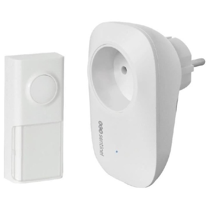 Carillon enfichable sans fil sans pile - EcoBell 100 Plug - SCS SENTINEL Carillon enfichable sans fil sans pile - EcoBell 100 Plug - SCS SENTINEL