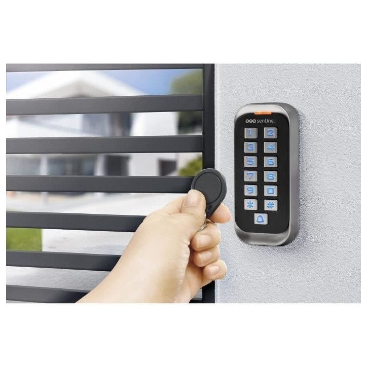 SCS Clavier de codage avec badges 12V - CodeAccess RFID SCS Clavier de codage avec badges 12V - CodeAccess RFID