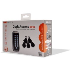 SCS Clavier de codage avec badges 12V - CodeAccess RFID