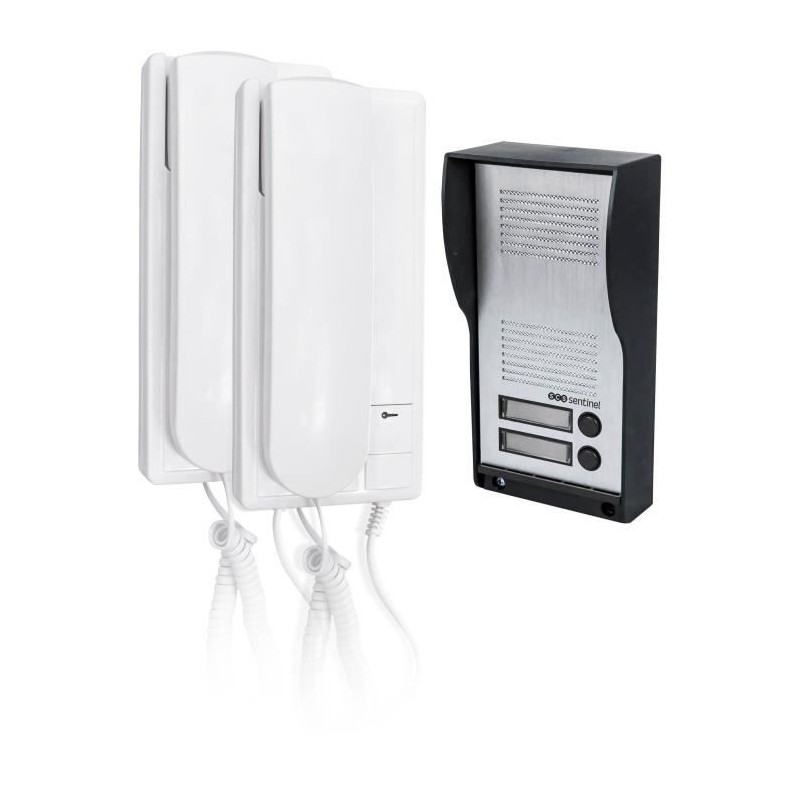 Interphone audio filaire - SCS SENTINEL - AudioKit DUO - 2 combinés a