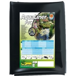 Ubbink Bâche pour bassin de jardin / étang en PVC 6 * 7 metres Noir