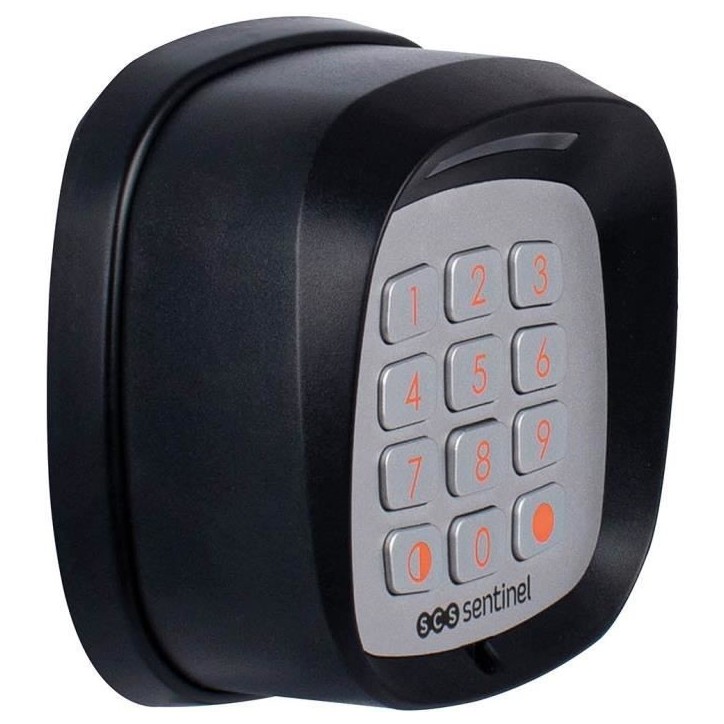 Clavier a code sans fil - SCS SENTINEL - CodeGate - Pour portail ou porte de garage - Portée 50m - Piles non fournies Clavier a code sans fil - SCS SENTINEL - CodeGate - Pour portail ou porte de garage - Portée 50m - Piles non fournies