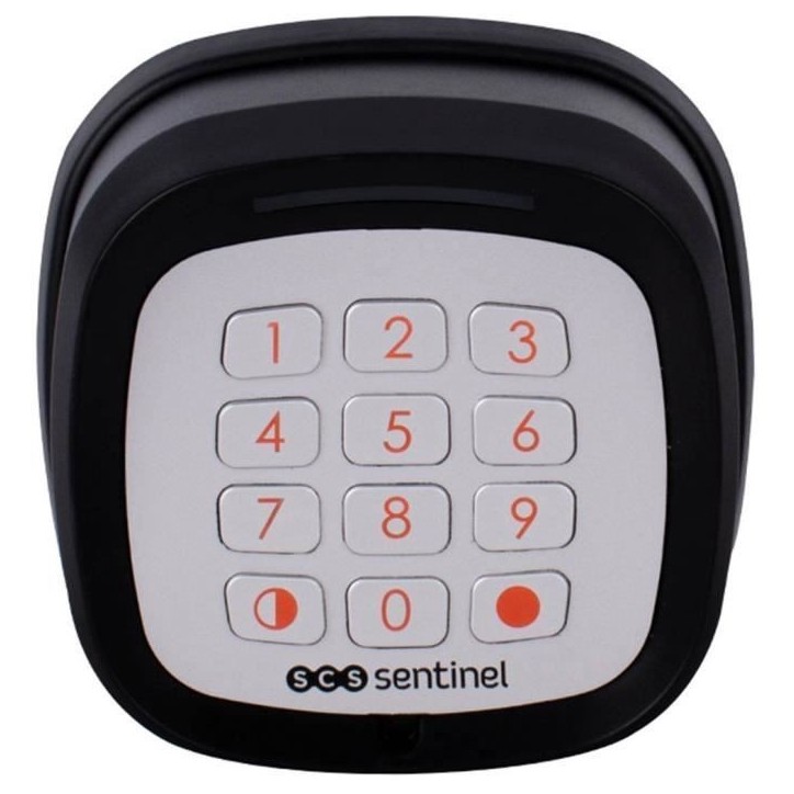 Clavier a code sans fil - SCS SENTINEL - CodeGate - Pour portail ou porte de garage - Portée 50m - Piles non fournies Clavier a code sans fil - SCS SENTINEL - CodeGate - Pour portail ou porte de garage - Portée 50m - Piles non fournies