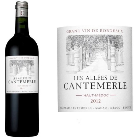 Les Allées de Cantemerle 2020 Haut Médoc - Vin rouge de Bordeaux