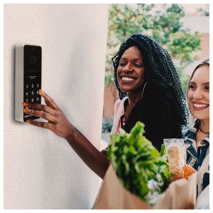 Interphone vidéo connecté avec clavier a code - SCS SENTINEL - CodeVisio Wi-Fi - 6 mélodies