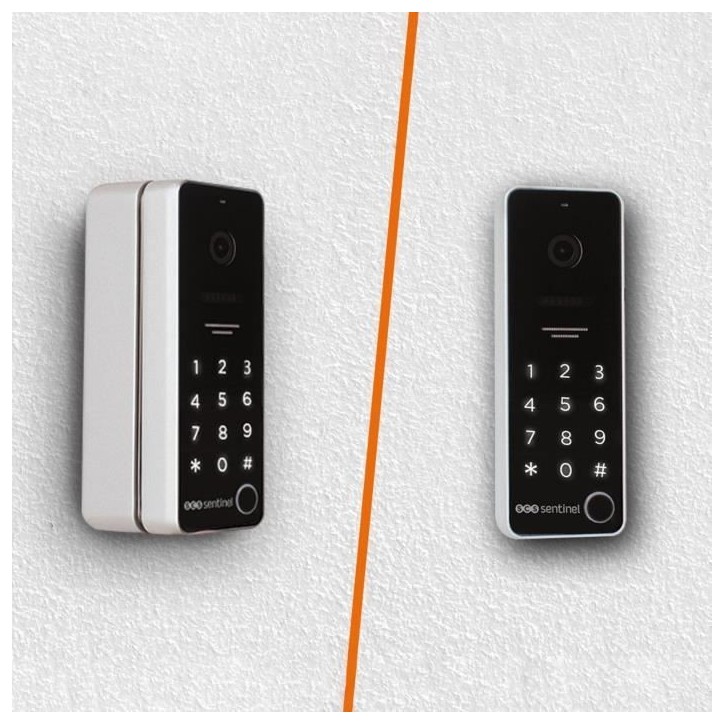 Interphone vidéo connecté avec clavier a code - SCS SENTINEL - CodeVisio Wi-Fi - 6 mélodies