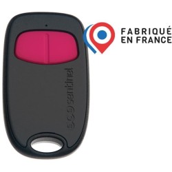 Télécommande 2 canaux - SCS SENTINEL - SimplyControl - Fuschia, port