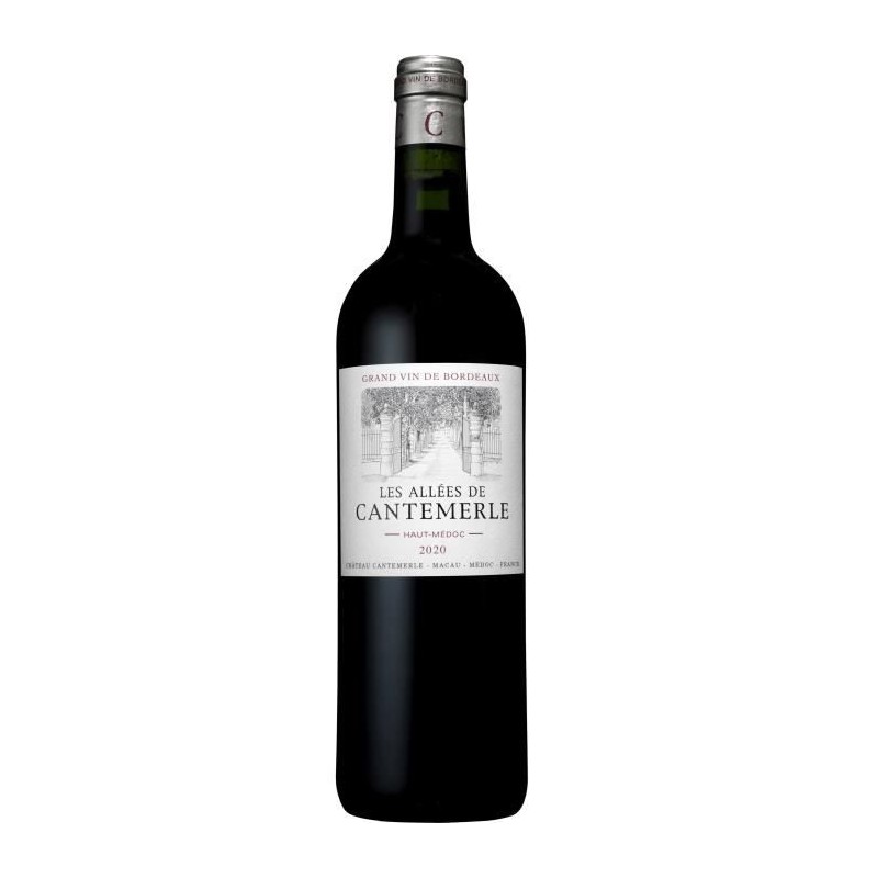 Les Allées de Cantemerle 2020 Haut-Médoc - Vin rouge de Bordeaux Les Allées de Cantemerle 2020 Haut-Médoc - Vin rouge de Bordeaux