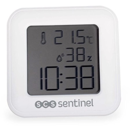 Thermometre-hygrometre - SCS SENTINEL - ThermoHygro - Intérieur - Affichage heure, alarme, hygrométrie, température