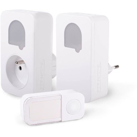 Carillons - SCS SENTINEL - SONE DUO - Sans fil et sans pile - Lot de 2