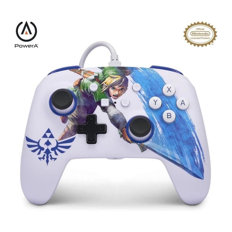 Manette Filaire - POWER A - Nintendo Switch - Master Sword Attack Manette Filaire - POWER A - Nintendo Switch - Master Sword Attack