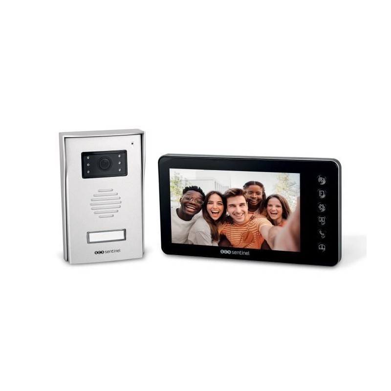 Interphone vidéo filaire - SCS SENTINEL - VisioFirst 7 - écran 7 - G