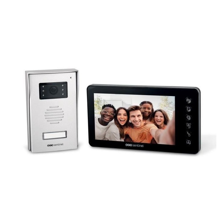 Interphone vidéo filaire - SCS SENTINEL - VisioFirst 7 - écran 7 - Garantie 3 ans