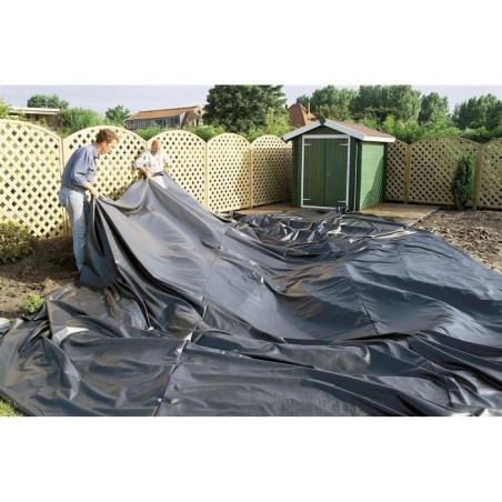 Ubbink Bâche pour bassin de jardin / étang en PVC 6 * 7 metres Noir 401398