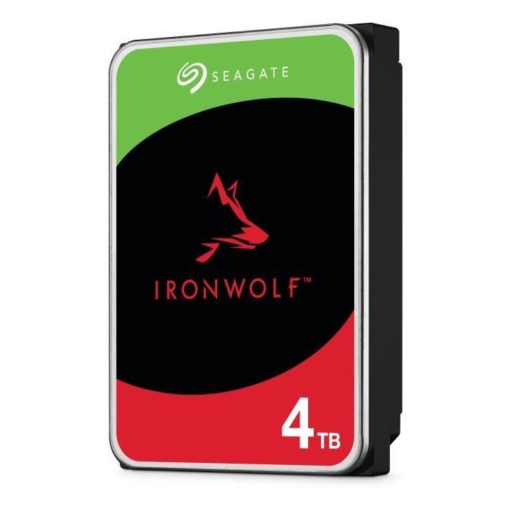 SEAGATE - Disque dur Interne - NAS IronWolf - 4To - 3.5 - 5400 tr/min (ST4000VN006) SEAGATE - Disque dur Interne - NAS IronWolf - 4To - 3.5 - 5400 tr/min (ST4000VN006)