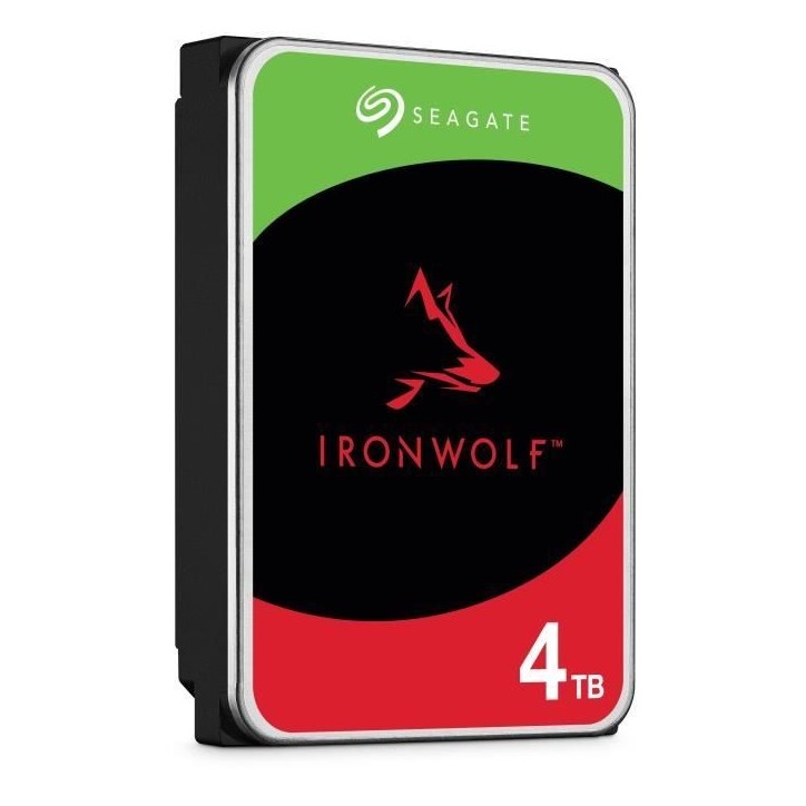 SEAGATE - Disque dur Interne - NAS IronWolf - 4To - 3.5 - 5400 tr/min (ST4000VN006) SEAGATE - Disque dur Interne - NAS IronWolf - 4To - 3.5 - 5400 tr/min (ST4000VN006)