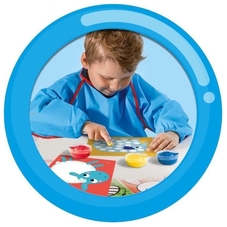 Peinture au doigt - SES CREATIVE - My first - Multicolore - 12 mois - Bleu - Enfant - Mixte Peinture au doigt - SES CREATIVE - My first - Multicolore - 12 mois - Bleu - Enfant - Mixte