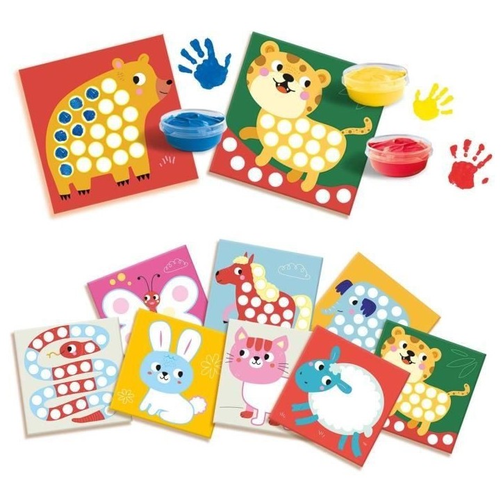 Peinture au doigt - SES CREATIVE - My first - Multicolore - 12 mois - Bleu - Enfant - Mixte Peinture au doigt - SES CREATIVE - My first - Multicolore - 12 mois - Bleu - Enfant - Mixte