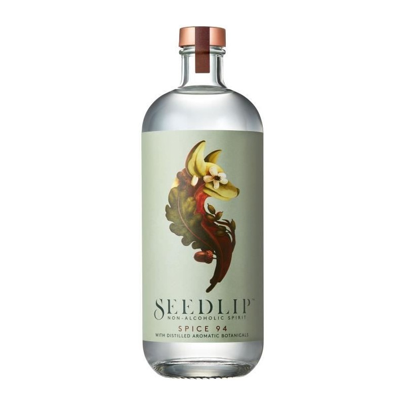 Seedlip Sans Alcool - Apéritif Spice - 00,0 % Vol. - 70 cl