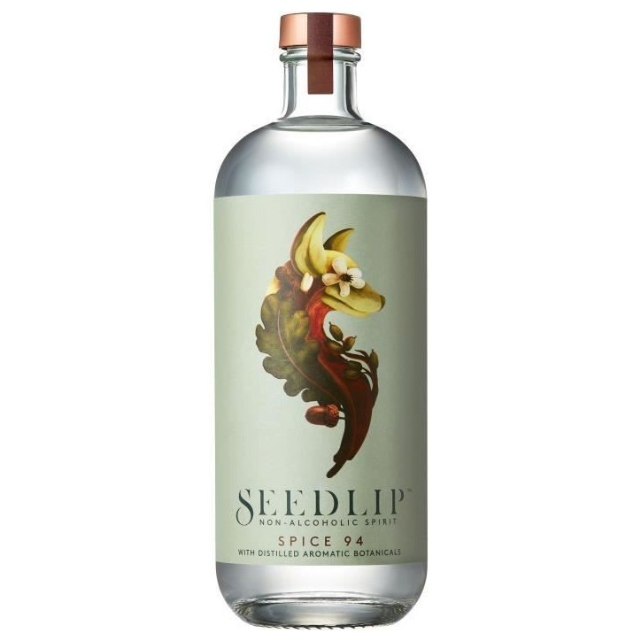 Seedlip Sans Alcool - Apéritif Spice - 00,0 % Vol. - 70 cl