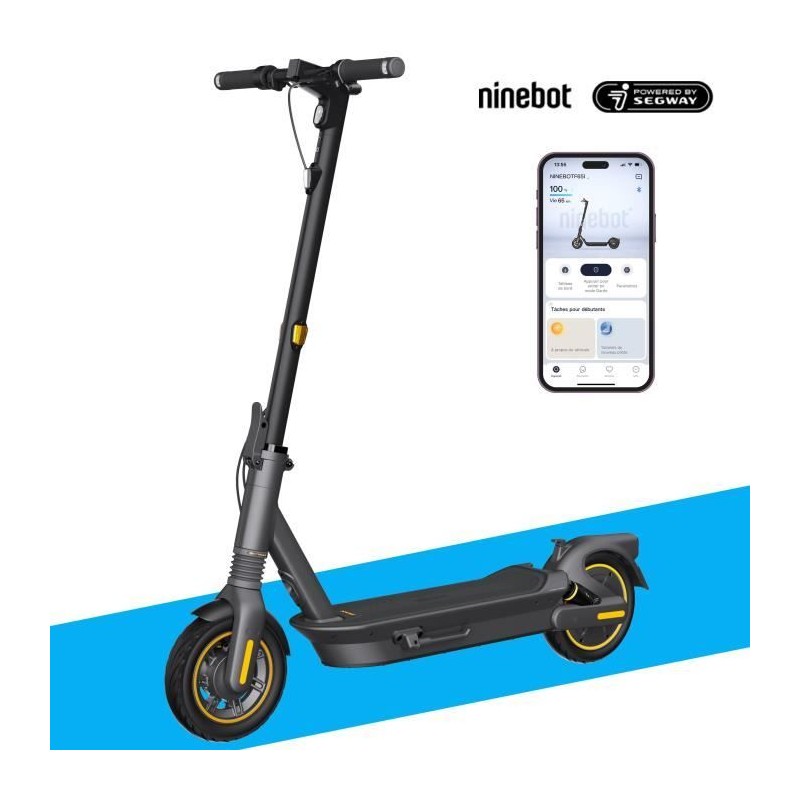 Trottinette électrique Ninebot Max G2 E Clignotants intégrés powere Trottinette électrique Ninebot Max G2 E Clignotants intégrés powere